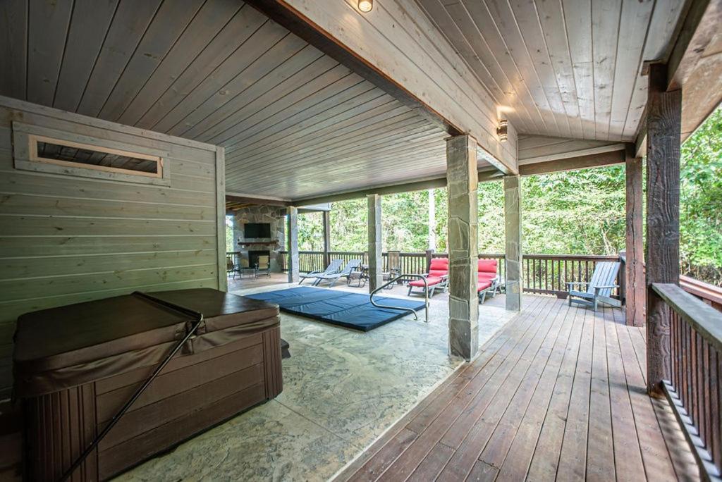 Merlot Mountain - Heated Spa Pool And Hot Tub! Cabin Брокен-Боу Экстерьер фото